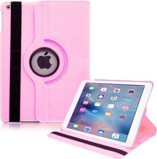 Tablet hoes voor Apple iPad PRO 12.9 inch 2e Generatie 2017 - 360°  draaibaar - Soft Pink | bol.com