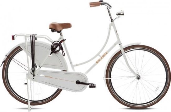 Highlander Classic - Fiets - Vrouwen - Wit - 49 cm | bol.com