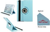 Pearlycase Turquoise 360° Draaibare Case Tablet Beschermhoes voor Apple iPad 9.7 (2018)