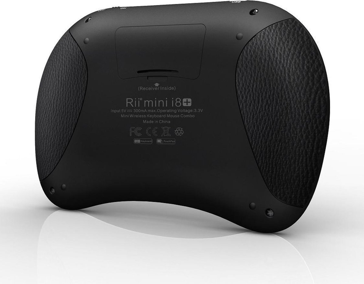 Rii i8+ Bluetooth QWERTY Zwart thumbnail 3