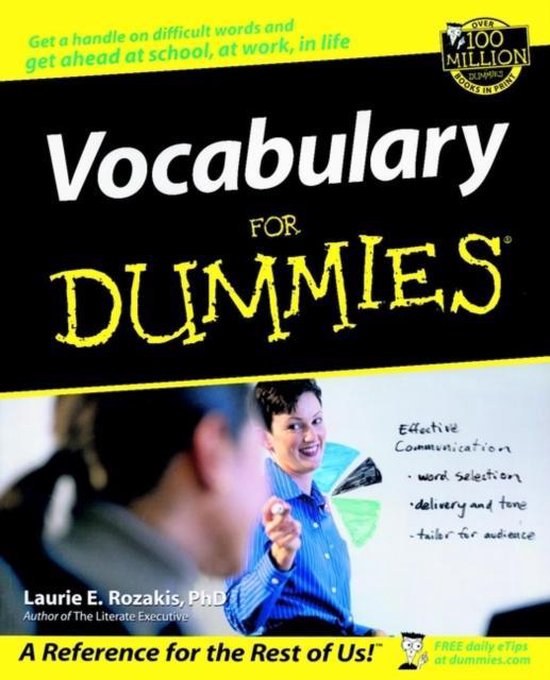 ISBN Vocabulary For Dummies, Anglais, Livre broché, 360 pages