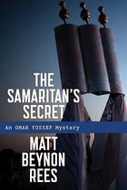 Boekomslag van The Samaritan's Secret met een afbeelding van een ceremoniële boekrol tegen een schemerige lucht.