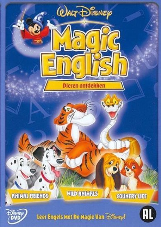 Cover van de film 'Magic English - Dieren Ontdekken'
