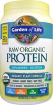RAW Organic Protein- Organic Plant Formula Unflavored (568 gram) - Garden of Life