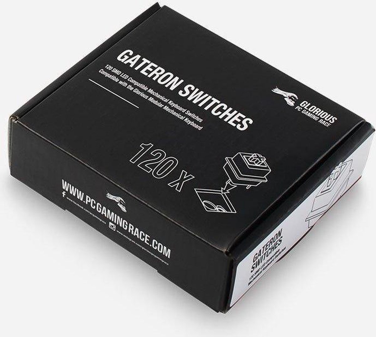 Glorious PC Gaming Race GAKC-051 toetsenbordaccessoire Keyboard Gateron Switches - 120 stuks