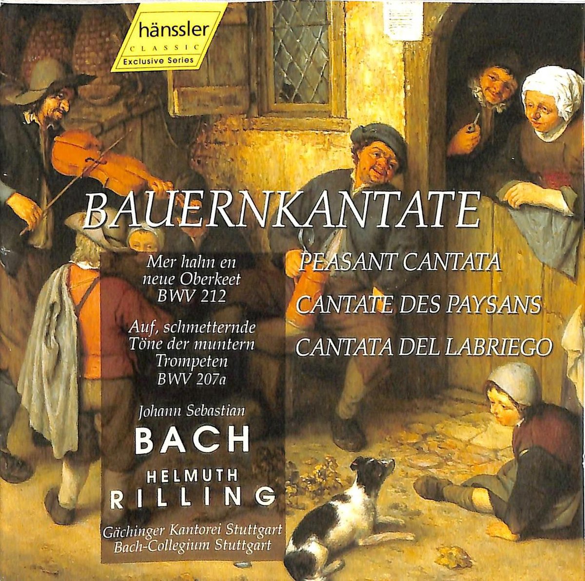 Weltliche Kantaten - Bauernkantate - Helmuth Rilling