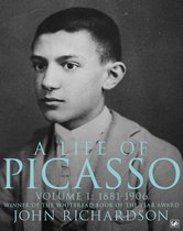 Portret van een jonge man met kleding uit 1881-1906. Titel: A LIFE OF PICASSO VOLUME I.