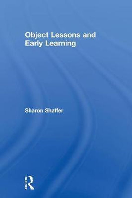 Object Lessons and Early Learning - cover
