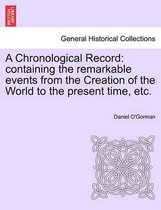 A Chronological Record