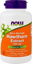 Hawthorn Extract - Extra Strength 600 mg (90 Vegetarian Capsules) - Now Foods