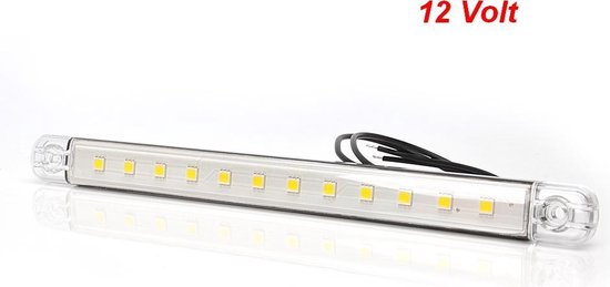 Ithaca bijnaam Makkelijker maken LED interieur-binnenverlichting 12Volt 24cm 320 lumen E-keur Ip68 | bol.com