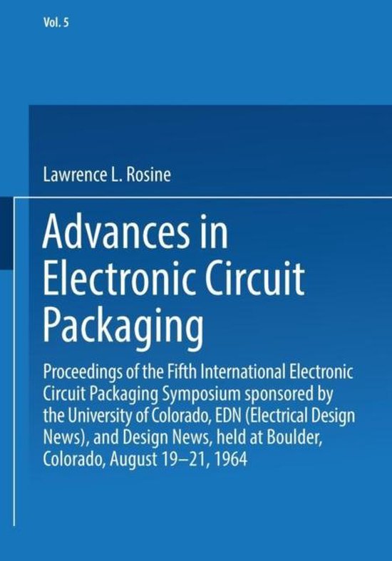 Advances in Electronic Circuit Packaging | 9781489972958 | Lawrence L ...