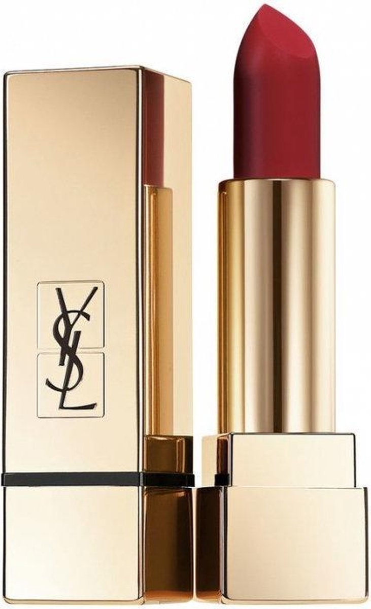 Ijveraar eten Nylon Yves Saint Laurent Rouge Pur Couture The Mats Lipstick - 206 Grenat  Satisfaction | bol.com