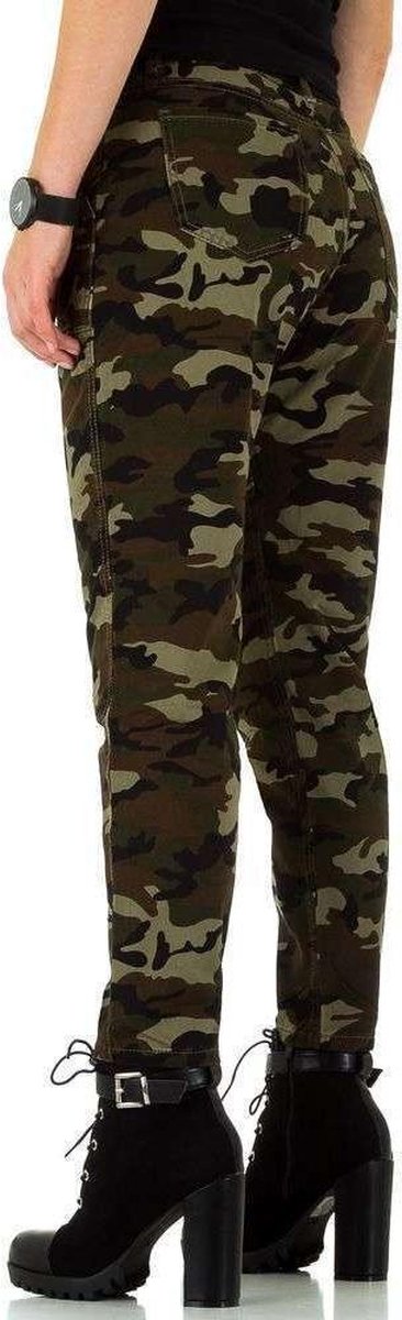 Dames jeans Camouflage maat 40 | bol.com