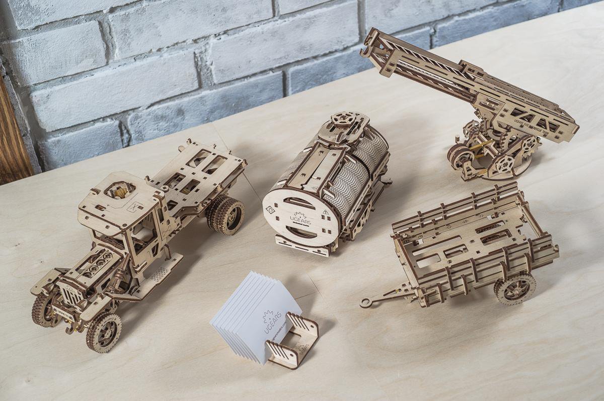 Ugears- Houten modelbouw - Truck uitbreidingen — afbeelding 23