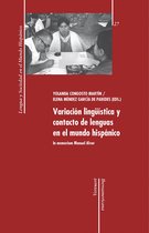 Lengua y Sociedad en el Mundo Hispánico 27 - Variación lingüística y contacto de lenguas en el mundo hispánico