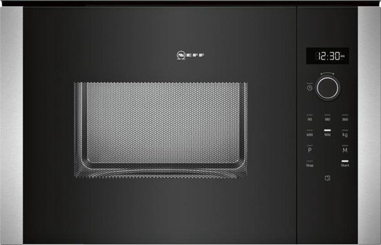 Neff HLAWD53N0 inbouw magnetron inbouw magnetron nis hoogte 38 cm