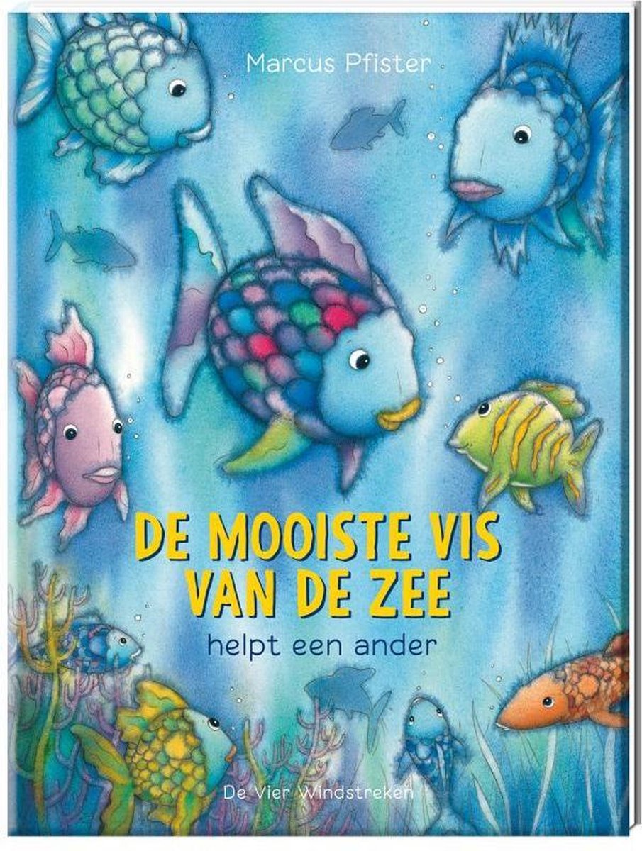 Kids-n-fun | Kleurplaat Mooiste vis van de zee Mooiste vis met egelvis