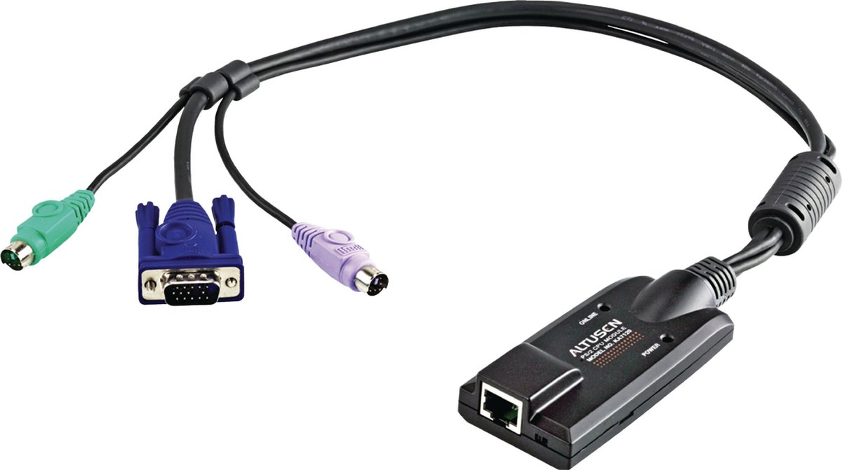 ATEN KA7120 PS/2 CPU module voor KVM switch HiRes (50m)