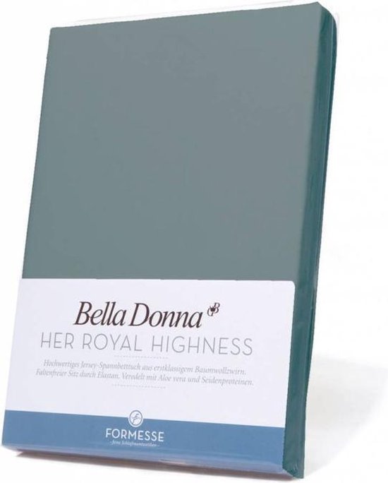 Drap-housse Jersey Bella Donna – Coton égyptien, élasthanne 3%, Aloe Vera (90-100x200-220 Cm, Curry)