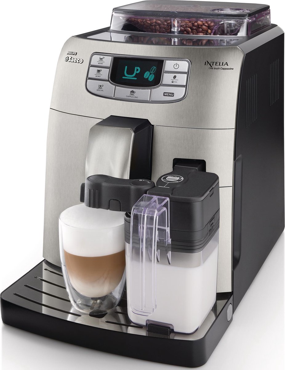 | Philips Saeco Espressoapparaat Intelia HD875383 | Philips Saeco Espressoapparaat Intelia HD875383