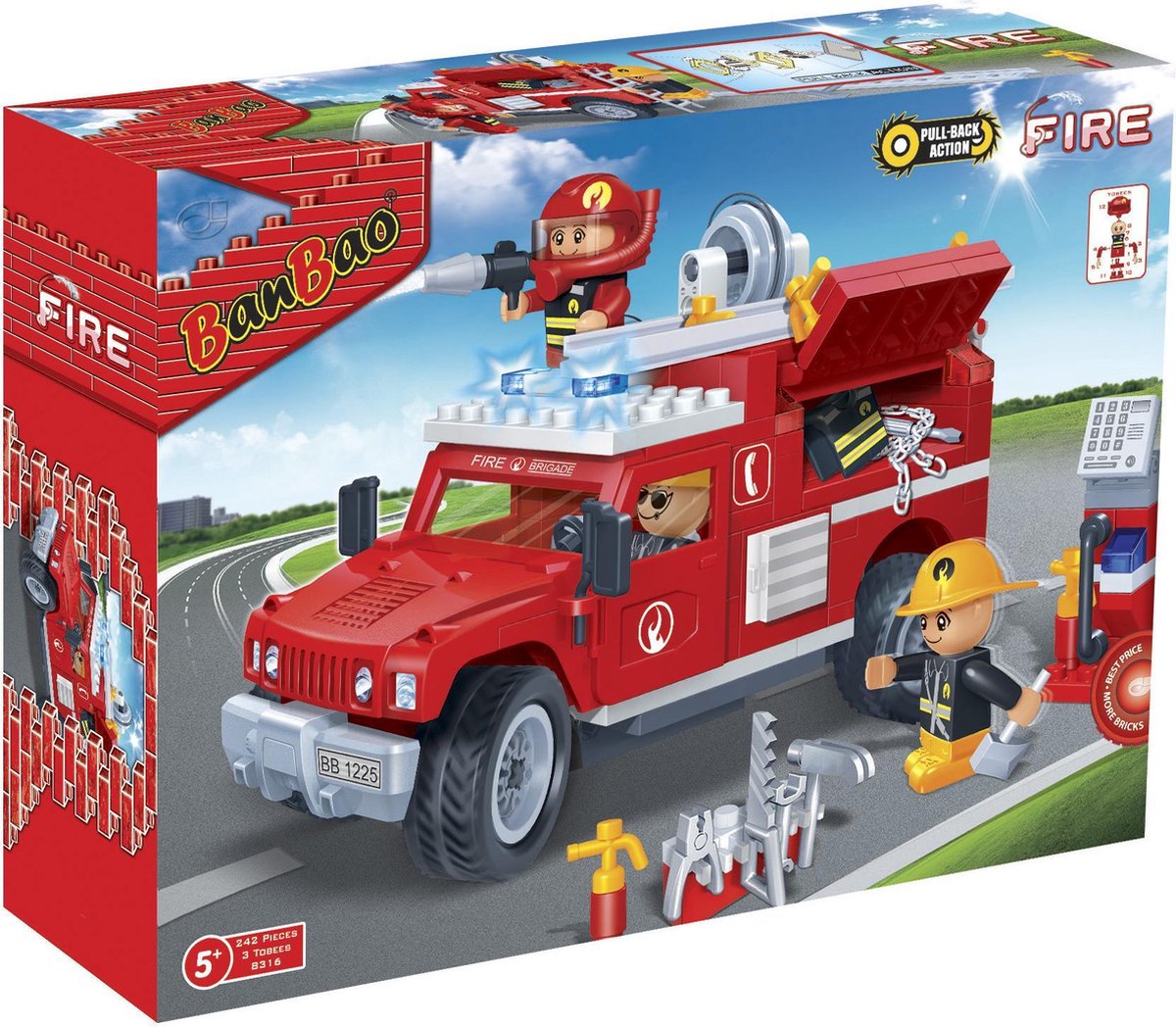 Brandweer Brandweer Jeep - 8316