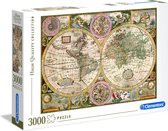 Clementoni Old Map Jeu de puzzle 3000 pièce(s) Cartes