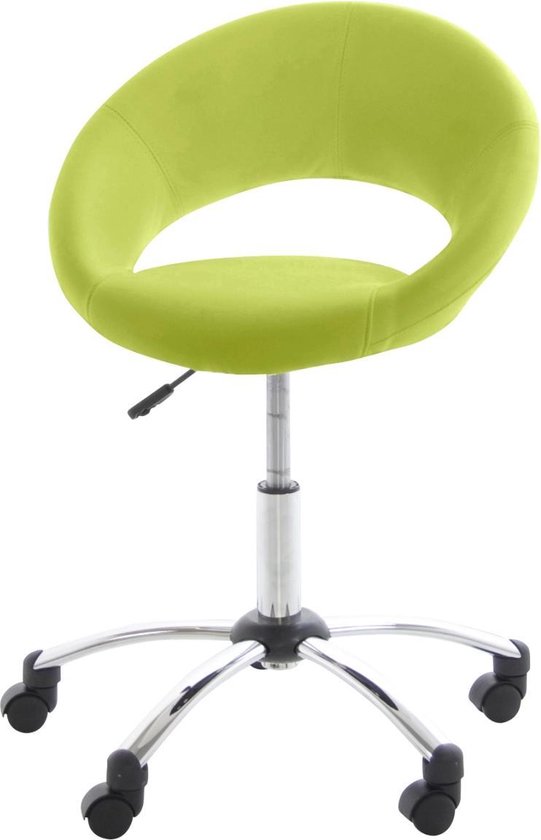24Designs Verstelbare bureaustoel Speedy - Wieltjes - Lime | bol.com