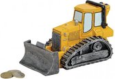 Spaarpot bouw shovel / graafmachine geel
