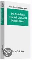 Anstellungsverhältnis des GmbH-Geschäftsführers