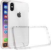 Hoesjeshoesjes.nl Transparant Tpu Siliconen Case voor Apple iPhone X / Xs