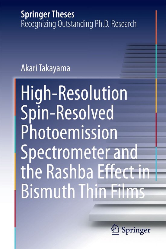 Springer Theses - High-Resolution Spin-Resolved Photoemissio ... - cover