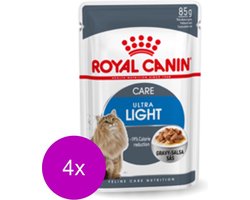 Royal Canin - Kattenvoer Nat Light Weight Care Gravy Ultra Light - 48 x 85 gr
