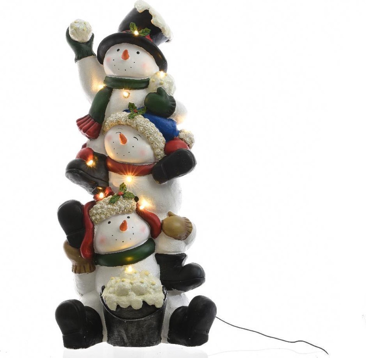 Led Sneeuwpop voor buiten (95 cm) White | bol.com