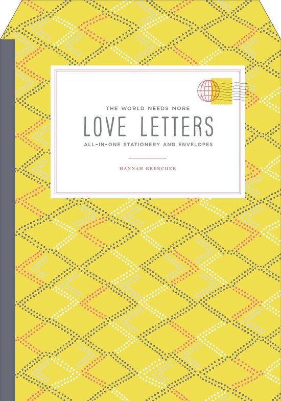 The World Needs More Love Letters Fold-And-Mail Stationery