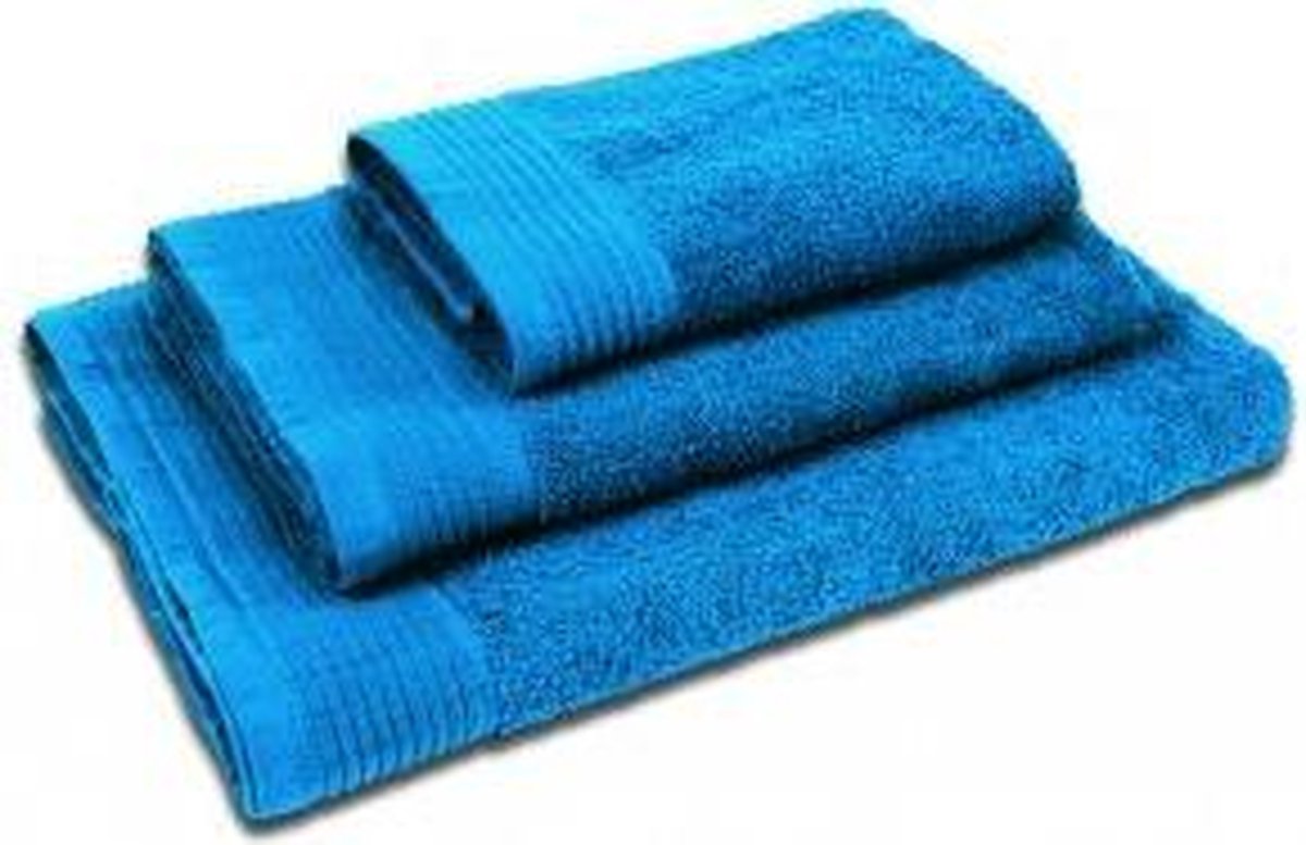The One Badhanddoek 450 gram 70 x 140 cm Turquoise
