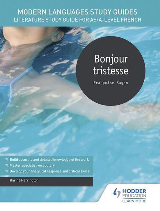 Modern Languages Study Guides: Bonjour tristesse - cover