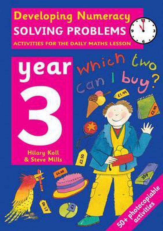 Develop Numeracy Solving Problems Year 3 - cover
