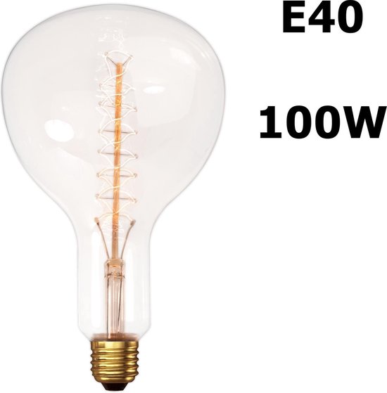 geloof Wapenstilstand Benodigdheden Calex Clear LL Filament Lamp 240V 100W E40 NR180 3000hour | bol.com