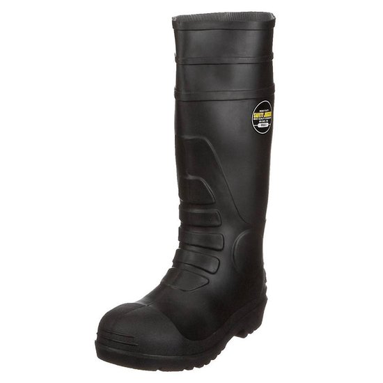 Safety jogger Hercules S5 PVC laars - Zwart - Maat 46