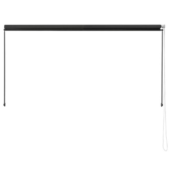 [pro.tec] ® Protection solaire - store banne - gris - 200x120cm