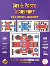 Pre K Printable Workbooks (Cut and Paste Transport)