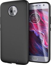 Xssive - TPU Hoesje voor Motorola Moto X4 2017 - Back Cover - Zwart