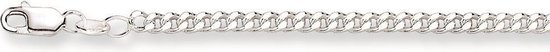 Collier Silver Lining - Argent - Gourmet 3.2 mm - 60 cm