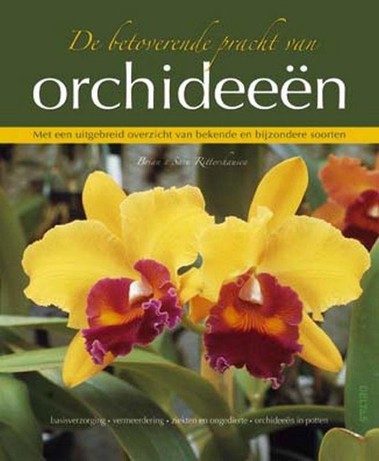 Cover van het boek 'Betoverende pracht van orchideeen'