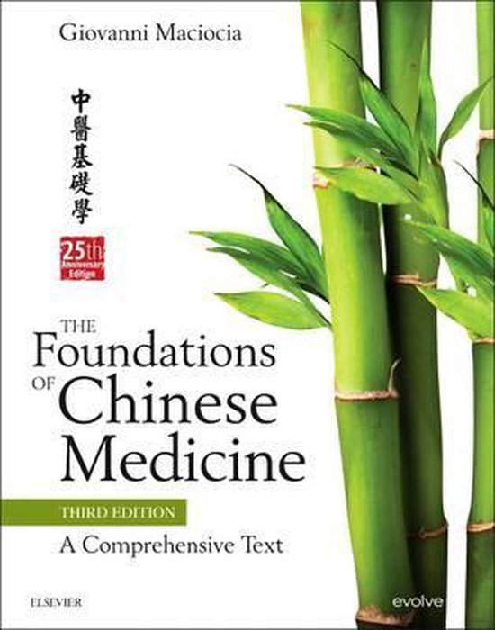 Boek cover The Foundations of Chinese Medicine van Giovanni Maciocia (Hardcover)