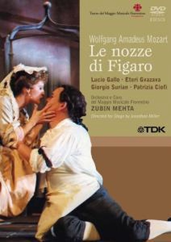 Cover van de film 'Wolfgang Amadeus Mozart - Le Nozze Di Figaro'