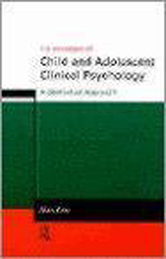 The Handbook of Child and Adolescent Clinical Psychology - cover