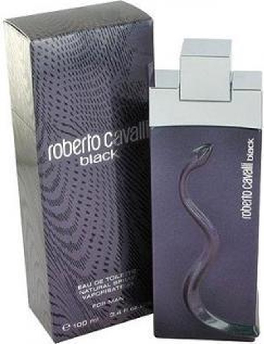 Roberto Cavalli Black for Man - 100 ml - Eau de toilette | bol.com