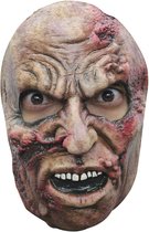 Partychimp Zombie Gezichts Masker Halloween Masker voor bij Halloween Kostuum Volwassenen - Latex - One-size